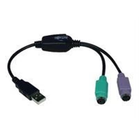 Tripp Lite TRIPP LITE U219-000-R USB to PS/2 Keyboard and Mice Adapter U219-000-R